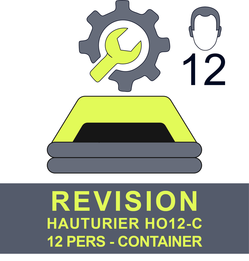 Revision balsa salvavidas tipo HO12