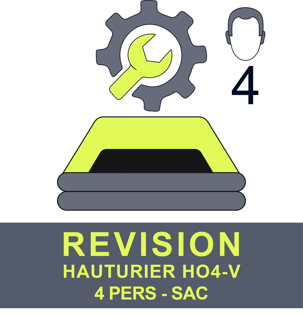 Revision balsa salvavidas tipo HO4