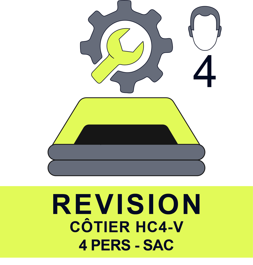 Revision balsa salvavidas tipo HC4