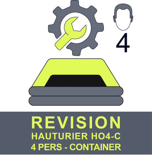 [410141] Revision balsa salvavidas tipo HO4 contenedor